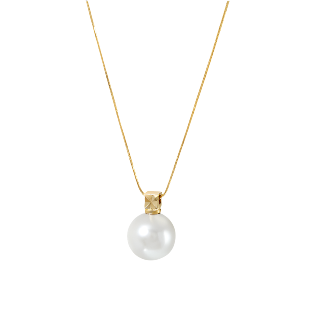 Classic Pearl Drop Necklace
