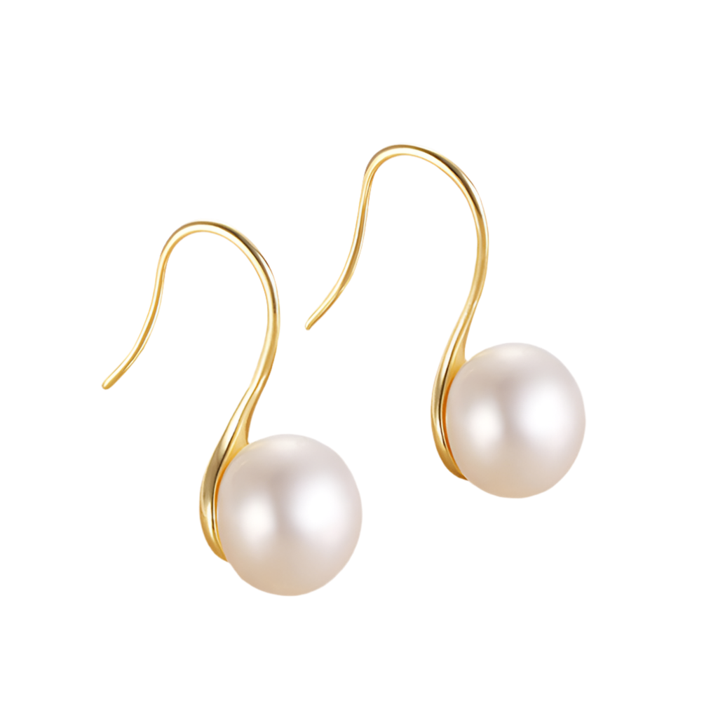 High heels and pearl earrings