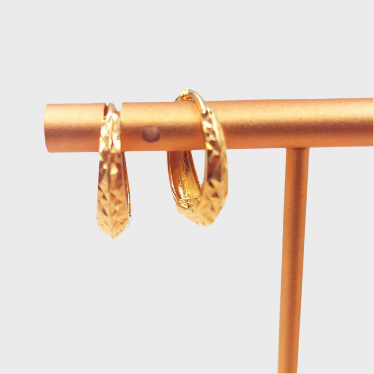 Flash Hoop Earrings