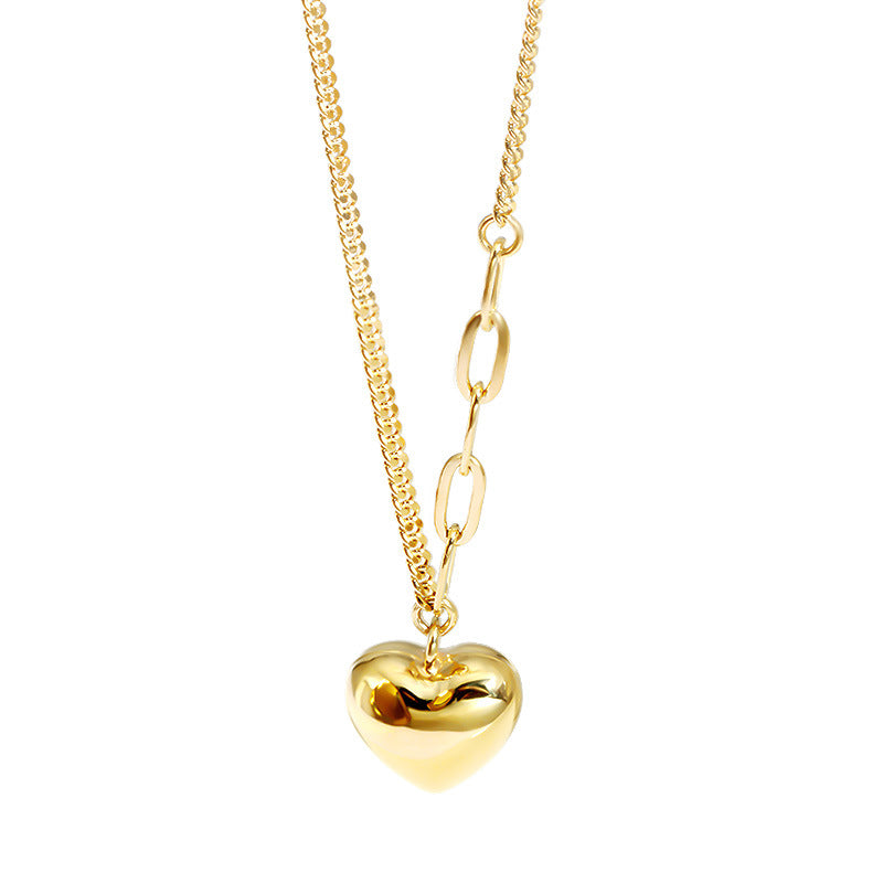 Three-dimensional love necklace