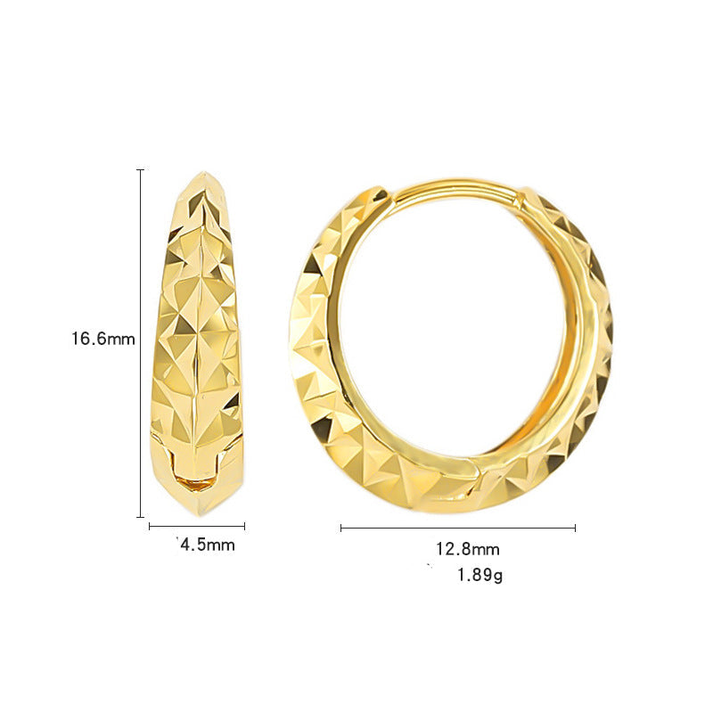 Flash Hoop Earrings
