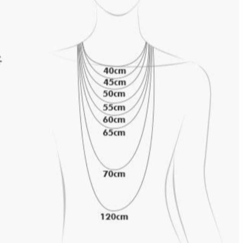Class Flat snake bone necklace(2.3MM)