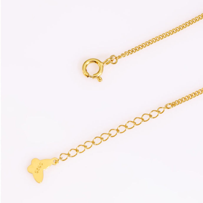 Butterfly pendant necklace-NSG005