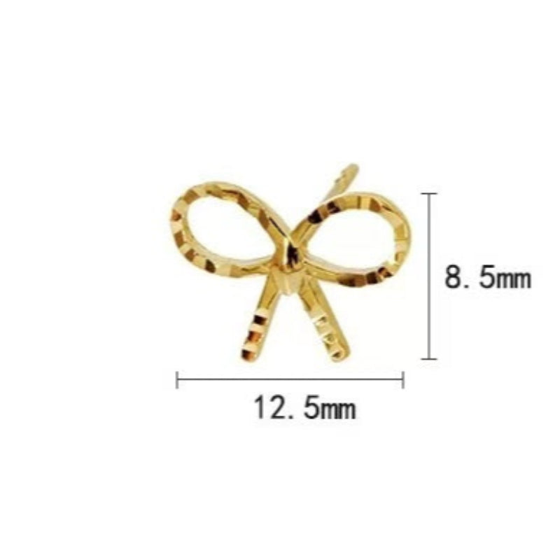 Butterfly Stud earrings-Minimalist
