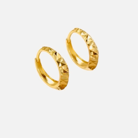 Flash Hoop Earrings