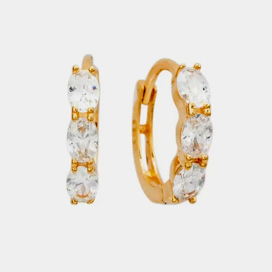 Fashion Zircon Earrings